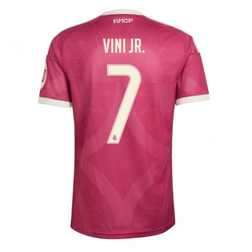 Stroje piłkarskie Real Madrid Vinicius Junior #7 Koszulka Trzeciej 2026-27 Krótki Rękaw